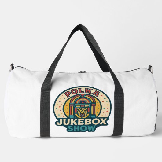 Polka Jukebox Logo Duffle Bag Plunjezak (Voorkant)
