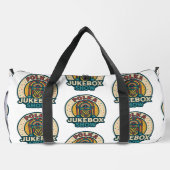 Polka Jukebox Logo Duffle Bag Plunjezak (Achterkant)