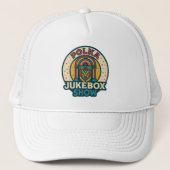 Polka Jukebox Logo Hat Trucker Pet (Voorkant)