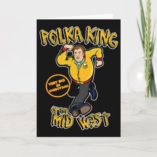 Polka Koning Van De Midwest Kaart (Voorkant)