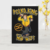 Polka Koning Van De Midwest Kaart (Gele Bloem)