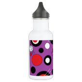 Polka Paarse Waterfles (Links)