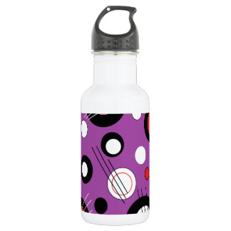 Polka Paarse Waterfles