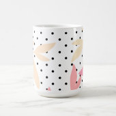 Polka Pattern, 15oz Coffee Mug Koffiemok (Center)