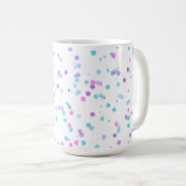 Polka Pattern, 15oz Coffee Mug Koffiemok (Voorkant rechts)