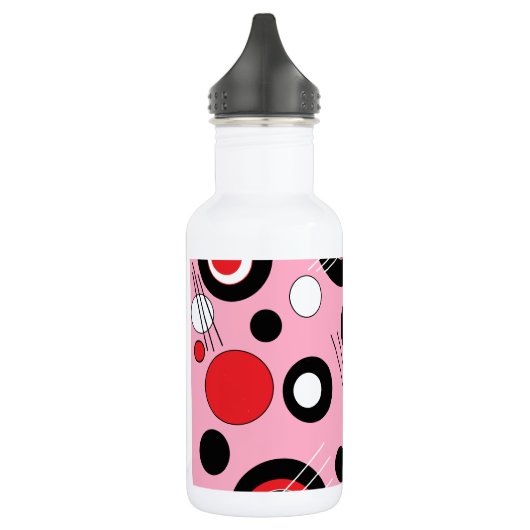 Polka Pink Waterfles (Links)