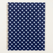 Polka Play Navy Blue Planner (Voorkant)