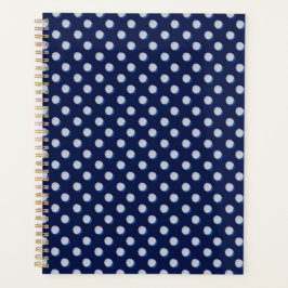 Polka Play Navy Blue Planner