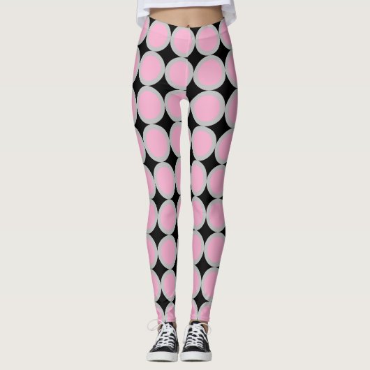 Polka Power-Leggings Leggings (Voorkant)