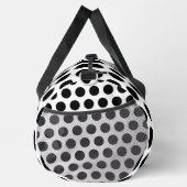 Polka Print Cut Naai Grote Duffel Bag Plunjezak (Rechts)