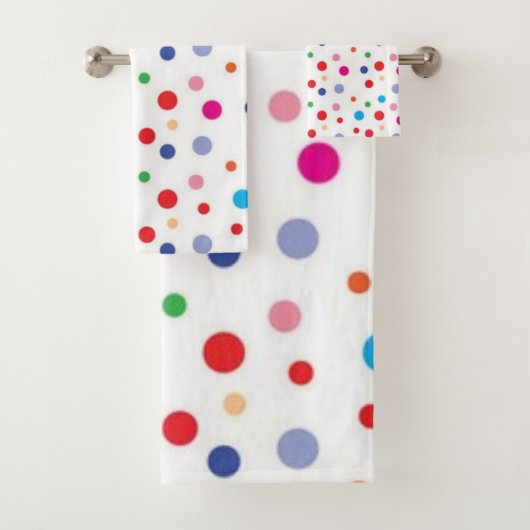 Polka-puntpatroon Bad Handdoek (Insitu)