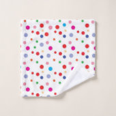 Polka-puntpatroon Bad Handdoek (Wasdoekje)