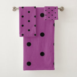 Polka-puntpatroon Bad Handdoek