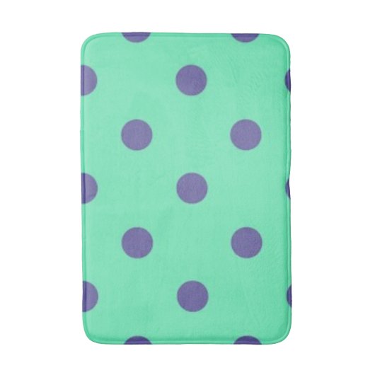 Polka-puntpatroon Badmat (Voorkant Verticaal)