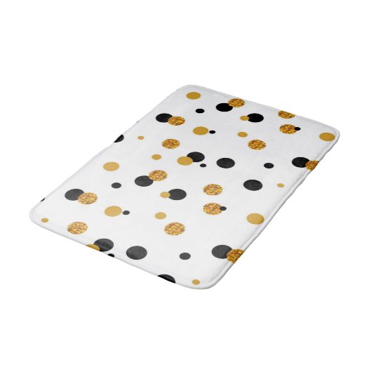 Polka-puntpatroon Badmat (Gekanteld)