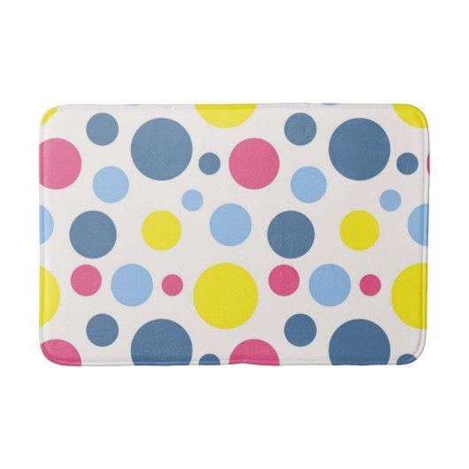 Polka-puntpatroon Badmat (Voorkant)