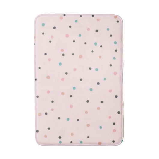 Polka-puntpatroon Badmat (Voorkant Verticaal)