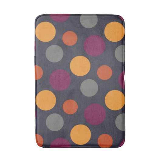 Polka-puntpatroon Badmat (Voorkant Verticaal)