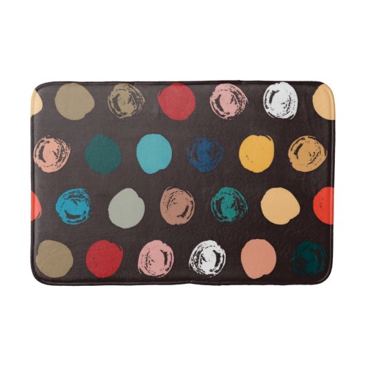 Polka-puntpatroon Badmat (Voorkant)