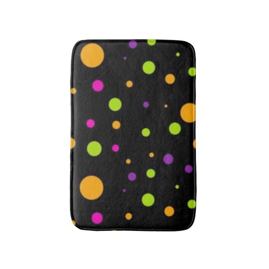 Polka-puntpatroon Badmat (Voorkant Verticaal)