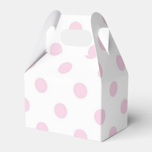 Polka-puntpatroon Bedankdoosjes (Voorkant Zijde)