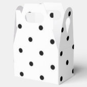 Polka-puntpatroon Bedankdoosjes (Geopend)