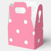 Polka-puntpatroon Bedankdoosjes (Geopend)