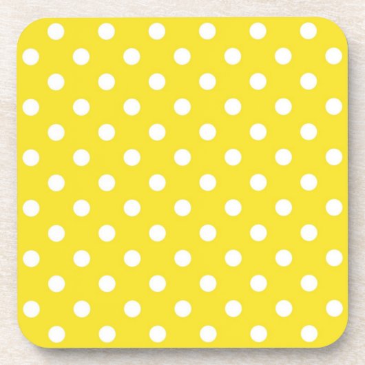 Polka-puntpatroon Bier Onderzetter (Voorkant)