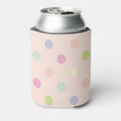 Polka-puntpatroon Blikjeskoeler (Blikje Achterkant)