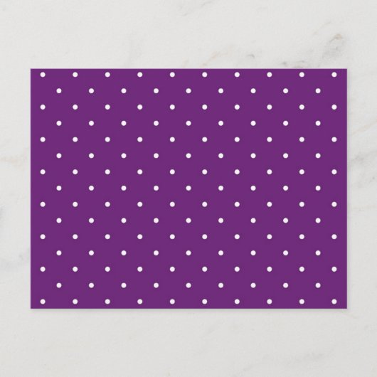 Polka-puntpatroon Briefkaart (Voorkant)
