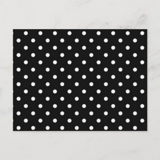 Polka-puntpatroon Briefkaart (Voorkant)