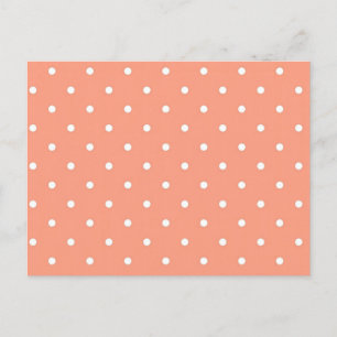 Polka-puntpatroon Briefkaart