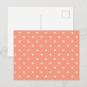 Polka-puntpatroon Briefkaart (Voorkant / Achterkant)