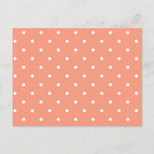 Polka-puntpatroon Briefkaart (Voorkant)
