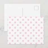 Polka-puntpatroon Briefkaart (Voorkant / Achterkant)