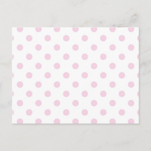 Polka-puntpatroon Briefkaart (Voorkant)