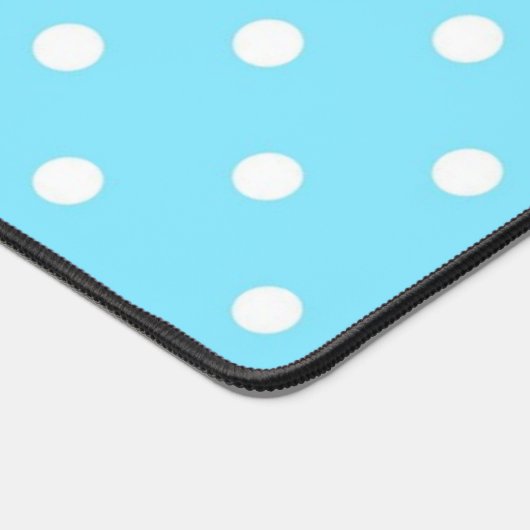 Polka-puntpatroon Bureaumat (Hoek)