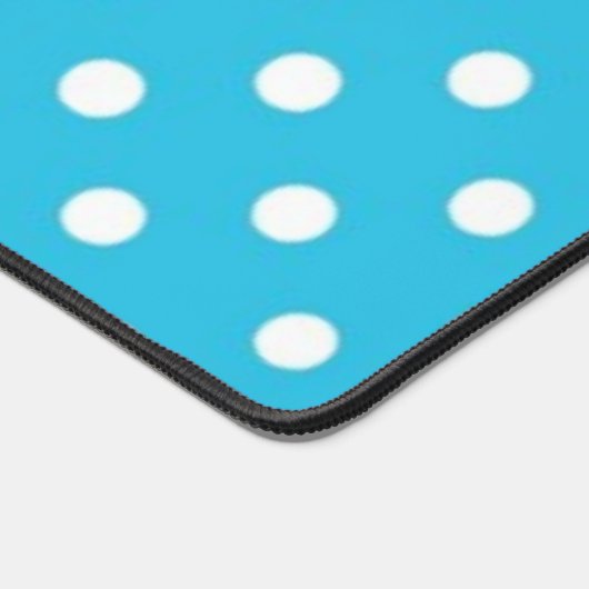 Polka-puntpatroon Bureaumat (Hoek)