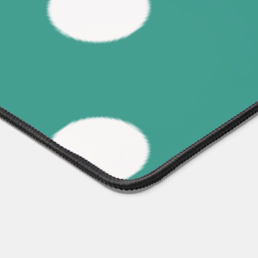 Polka-puntpatroon Bureaumat (Hoek)