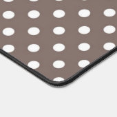 Polka-puntpatroon Bureaumat (Hoek)