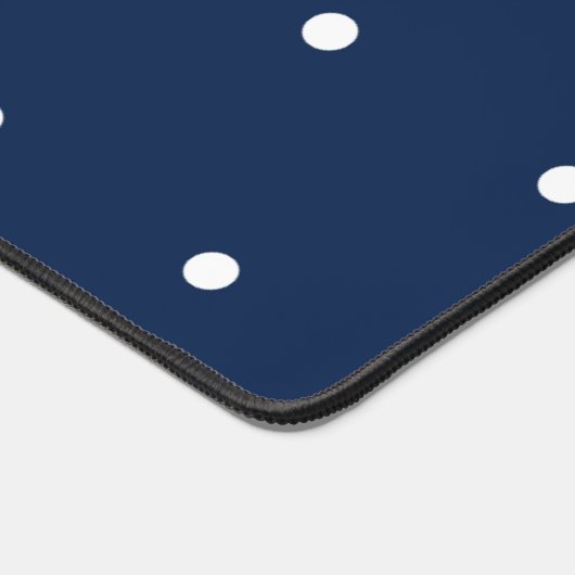 Polka-puntpatroon Bureaumat (Hoek)