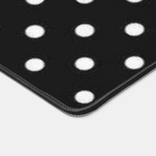 Polka-puntpatroon Bureaumat (Hoek)