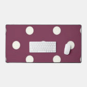 Polka-puntpatroon Bureaumat (Keyboard & Muis)