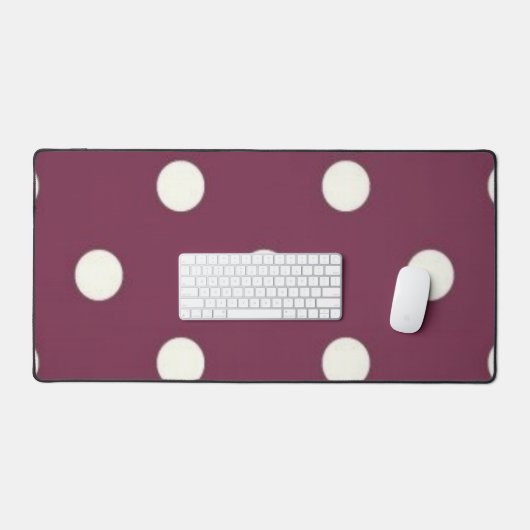Polka-puntpatroon Bureaumat (Keyboard & Muis)