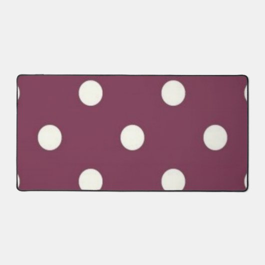 Polka-puntpatroon Bureaumat (Voorkant)