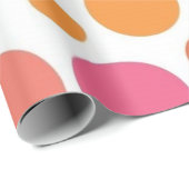 Polka-puntpatroon Cadeaupapier (Rol Hoek)