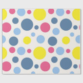 Polka-puntpatroon Cadeaupapier (Vlak)