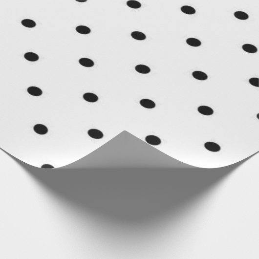 Polka-puntpatroon Cadeaupapier (Hoek)