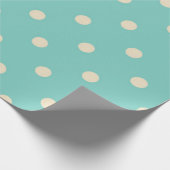 Polka-puntpatroon Cadeaupapier (Hoek)