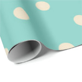 Polka-puntpatroon Cadeaupapier (Rol Hoek)